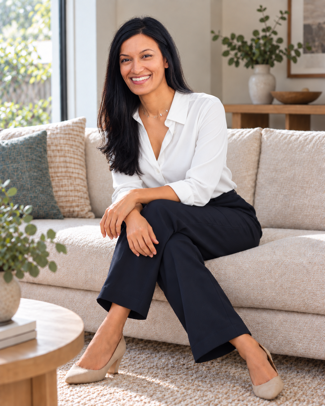Portrait of Ami Shah, founder of Assure Home Therapy